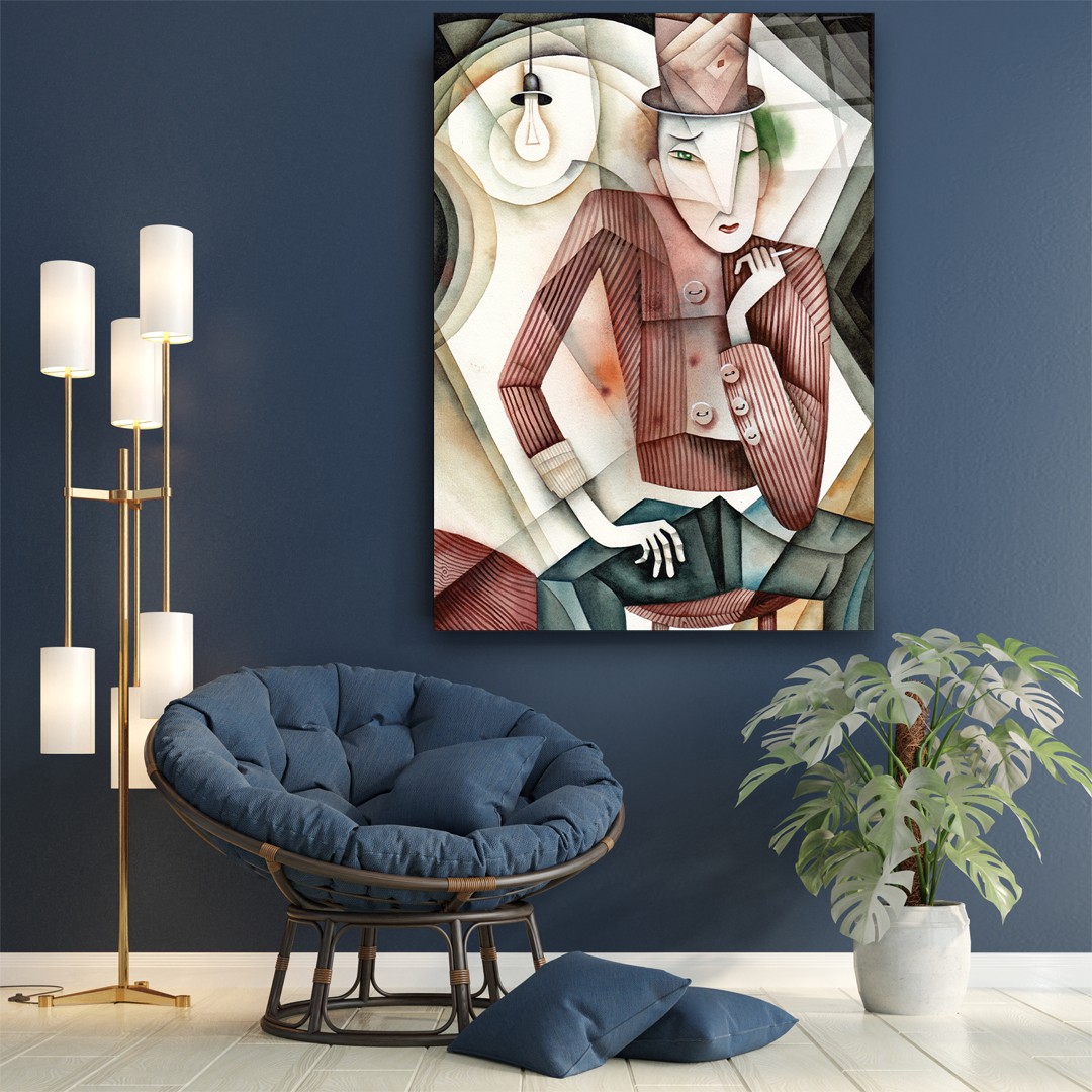 Artistic - Rectangle Wall Glass Art