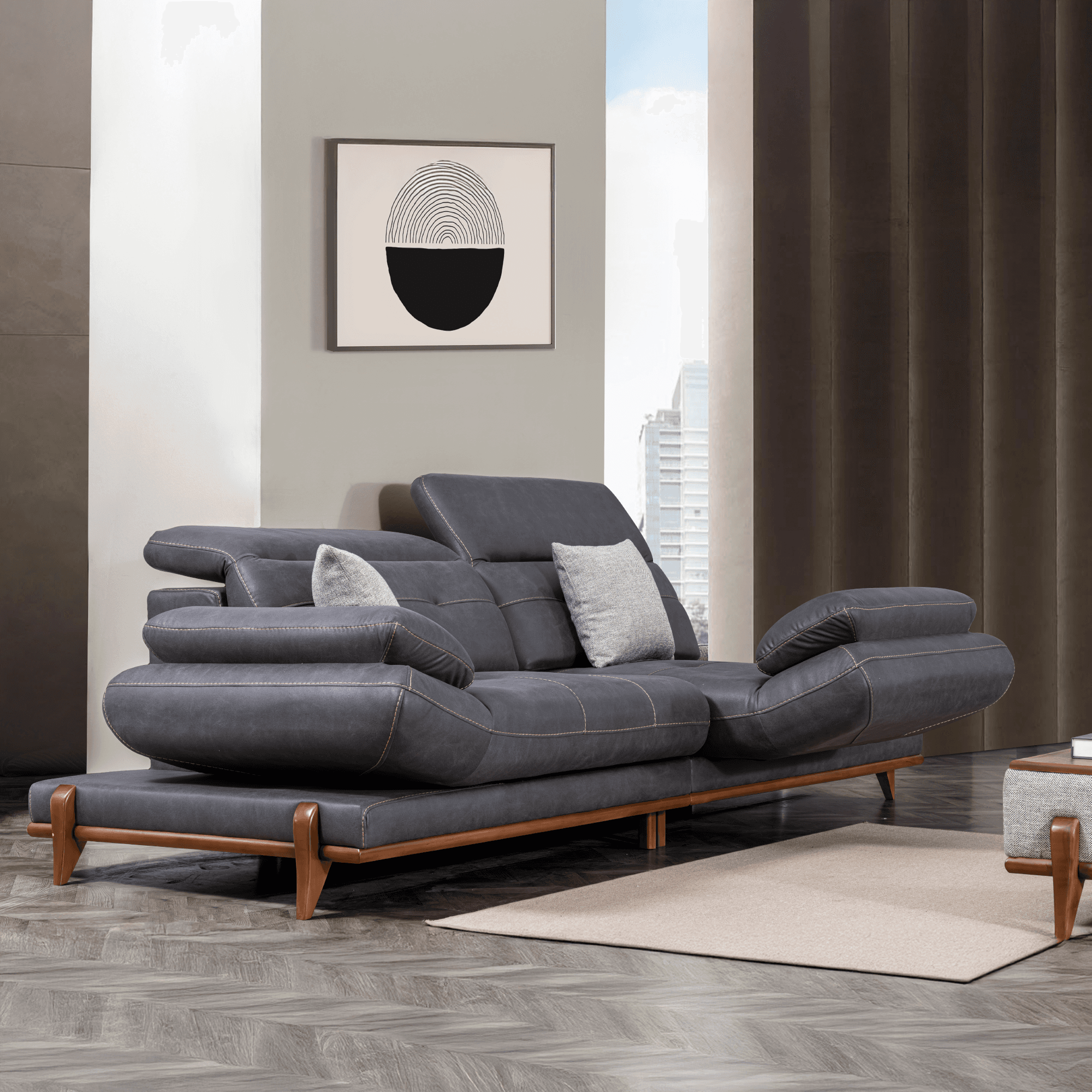 Premium Sofa Set (4+4+1+1)