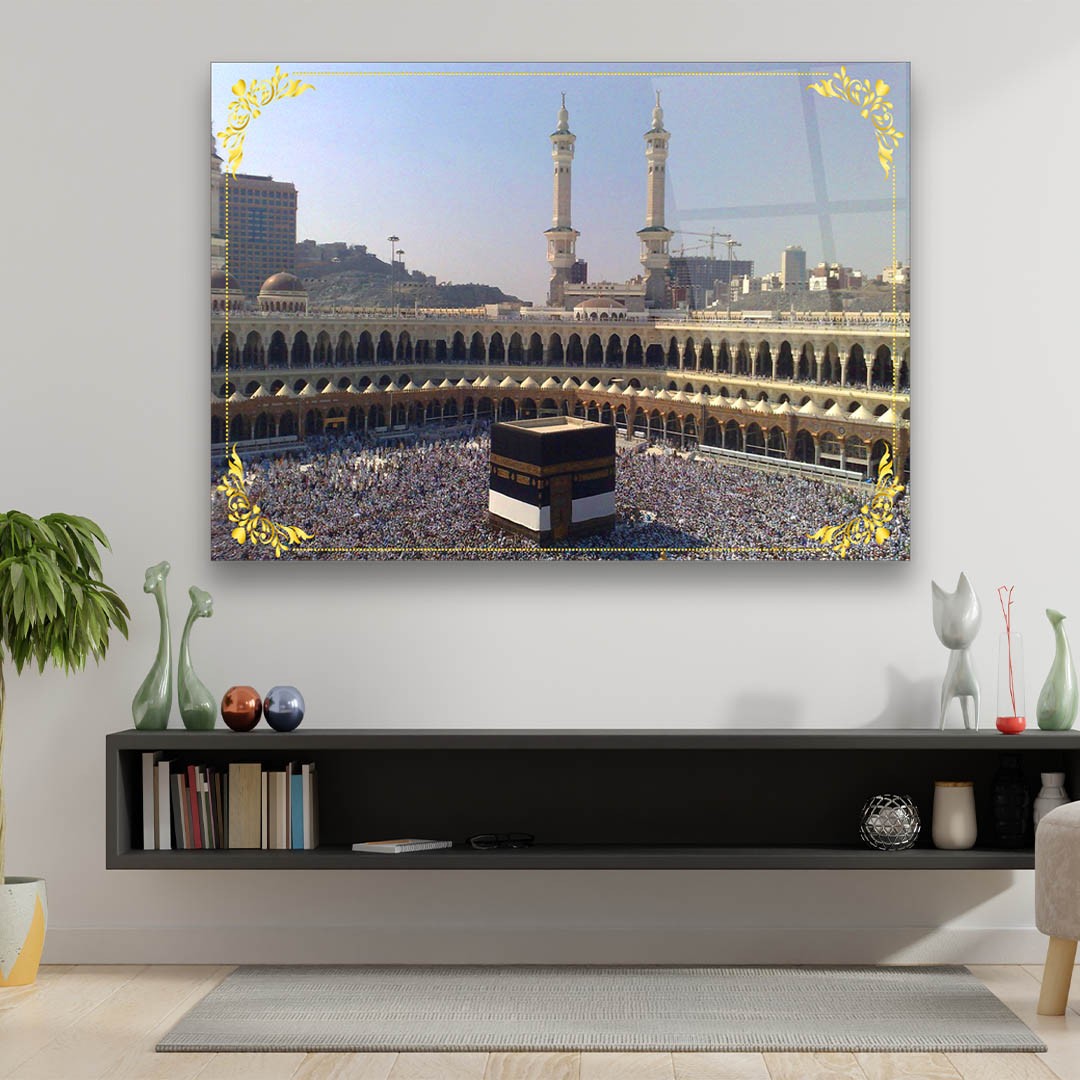 Islamic Portre - Premium Tempered Glass Wall Art Horizontal