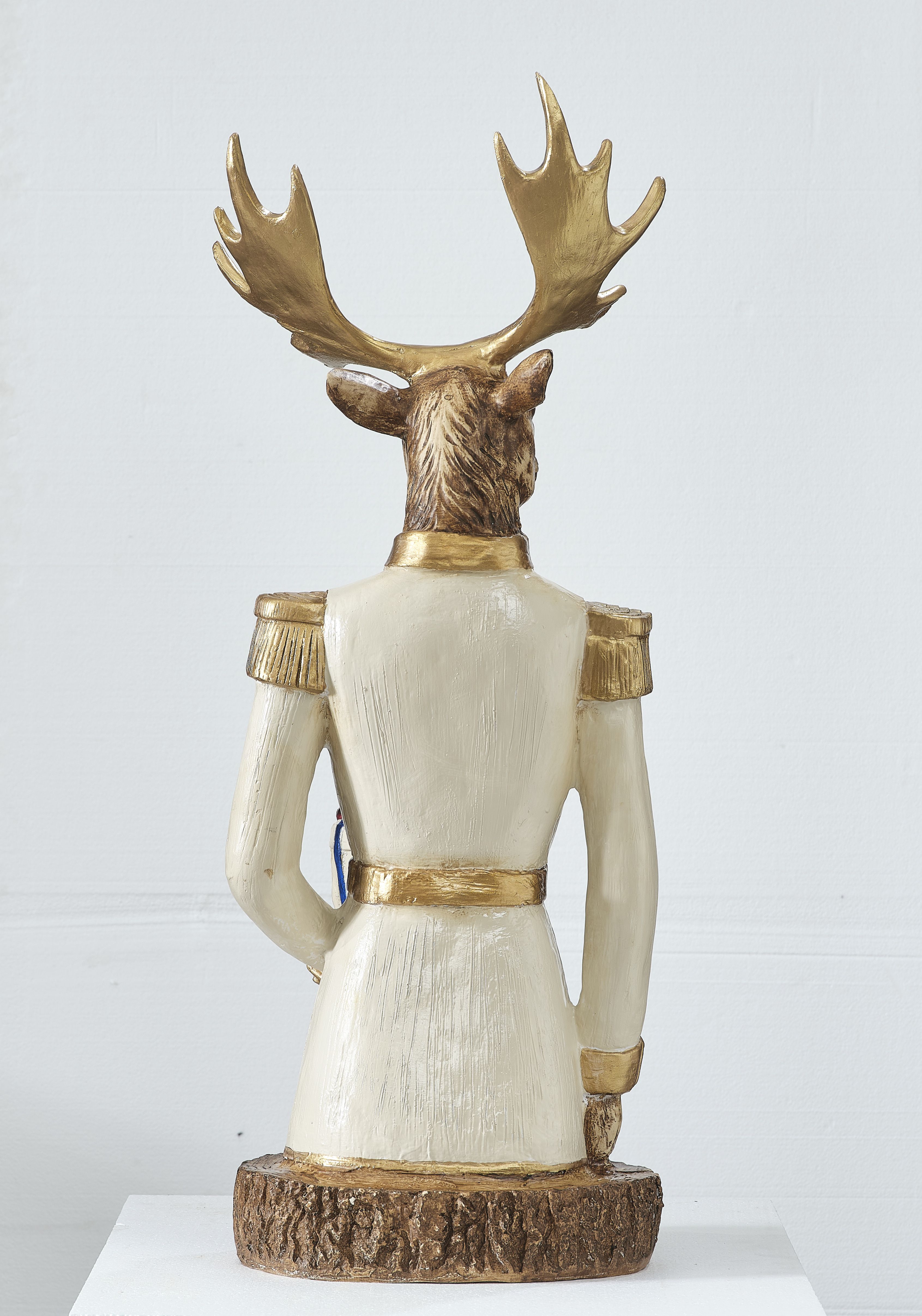 Giant Deer Sculpture - Statues (Handmade)