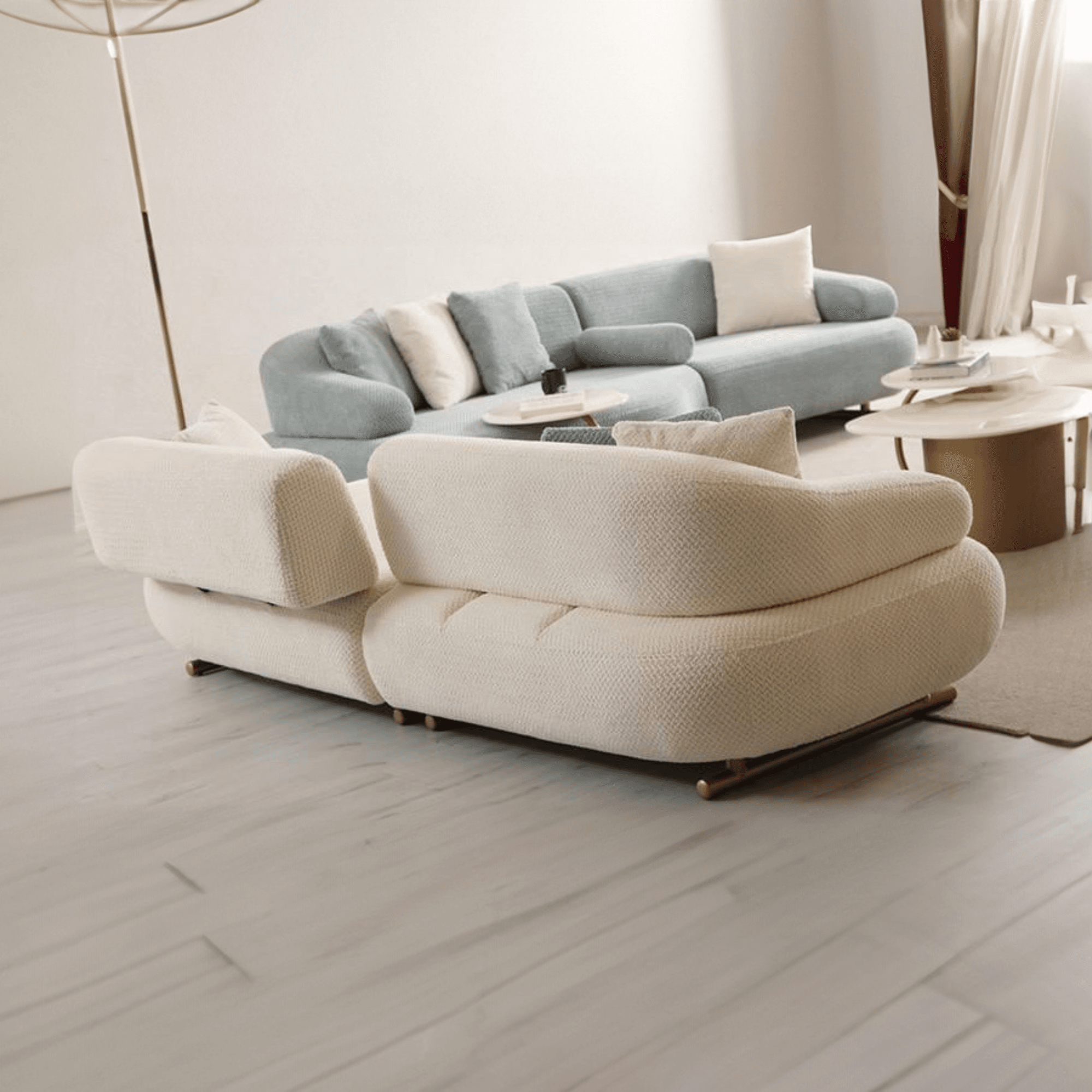 Ferozzi Prada Sofa Set – Luxurious Comfort and Style