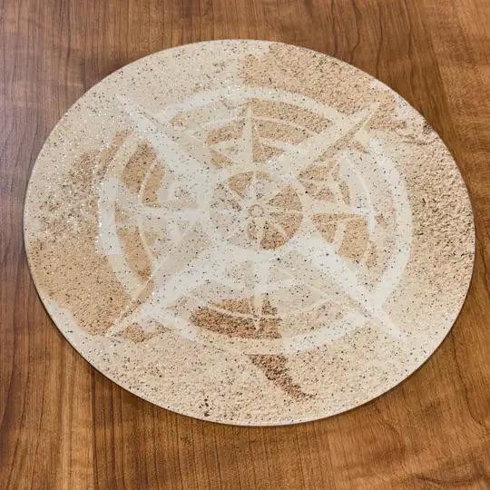 32 CM Handmade Porcelain Pizza Plate One piece 
