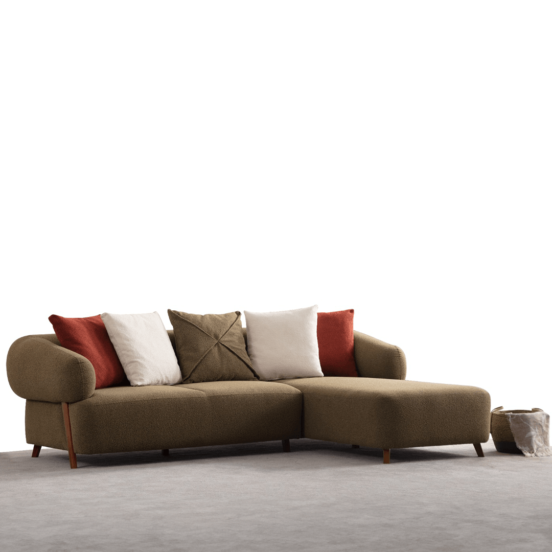 Cardea Sectional Sofa Set (Corner + Armchair)