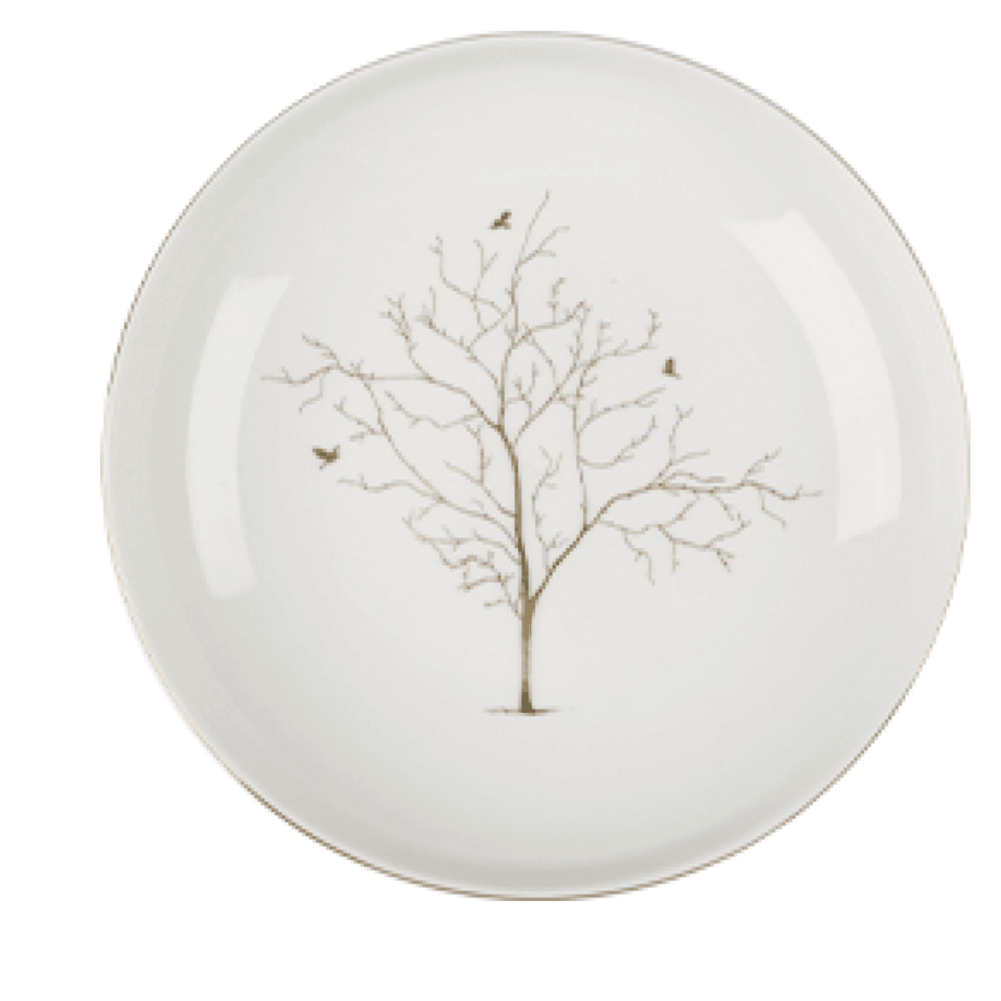 Tree of Life Porcelain Dinnerware Set (24 Pieces)