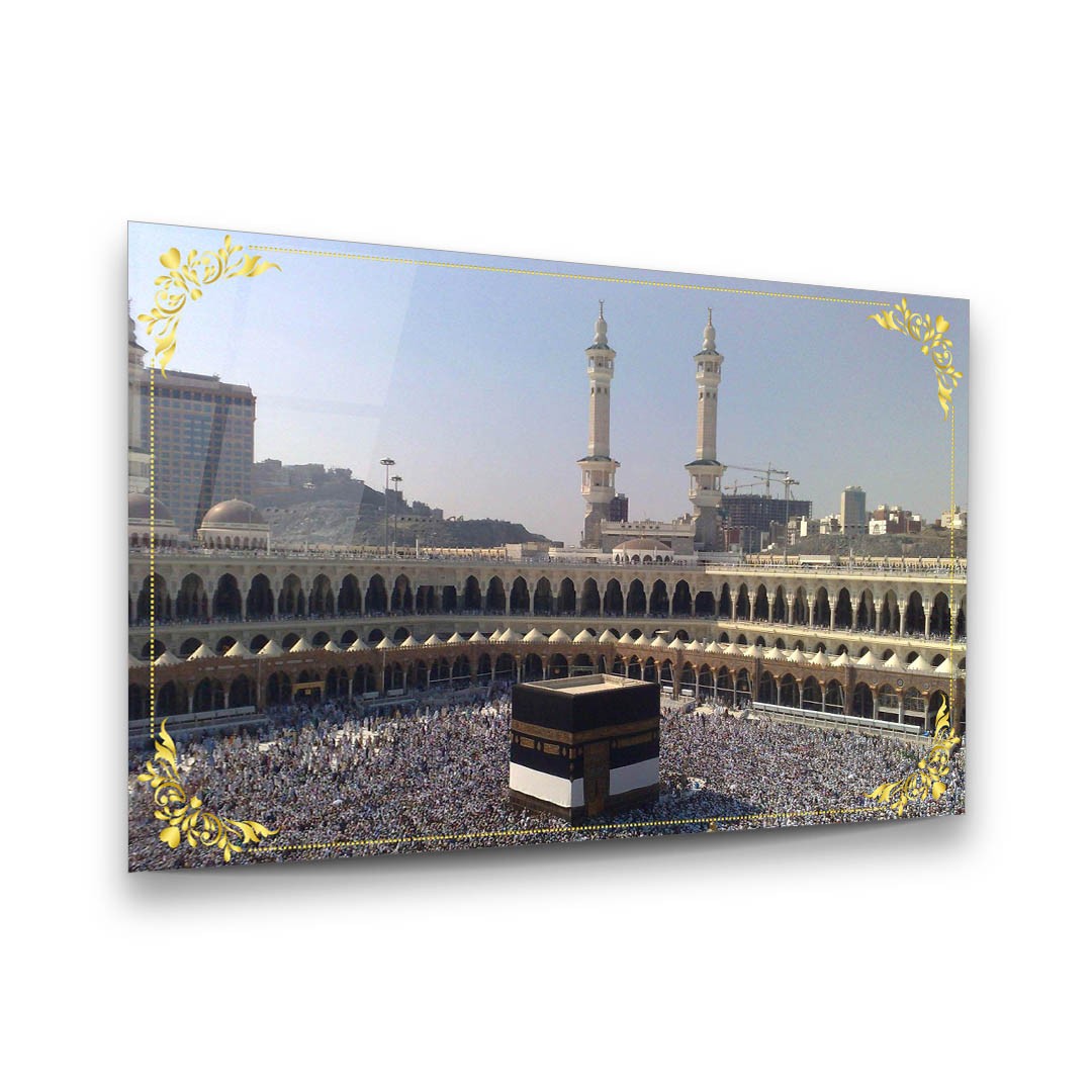 Islamic Portre - Premium Tempered Glass Wall Art Horizontal