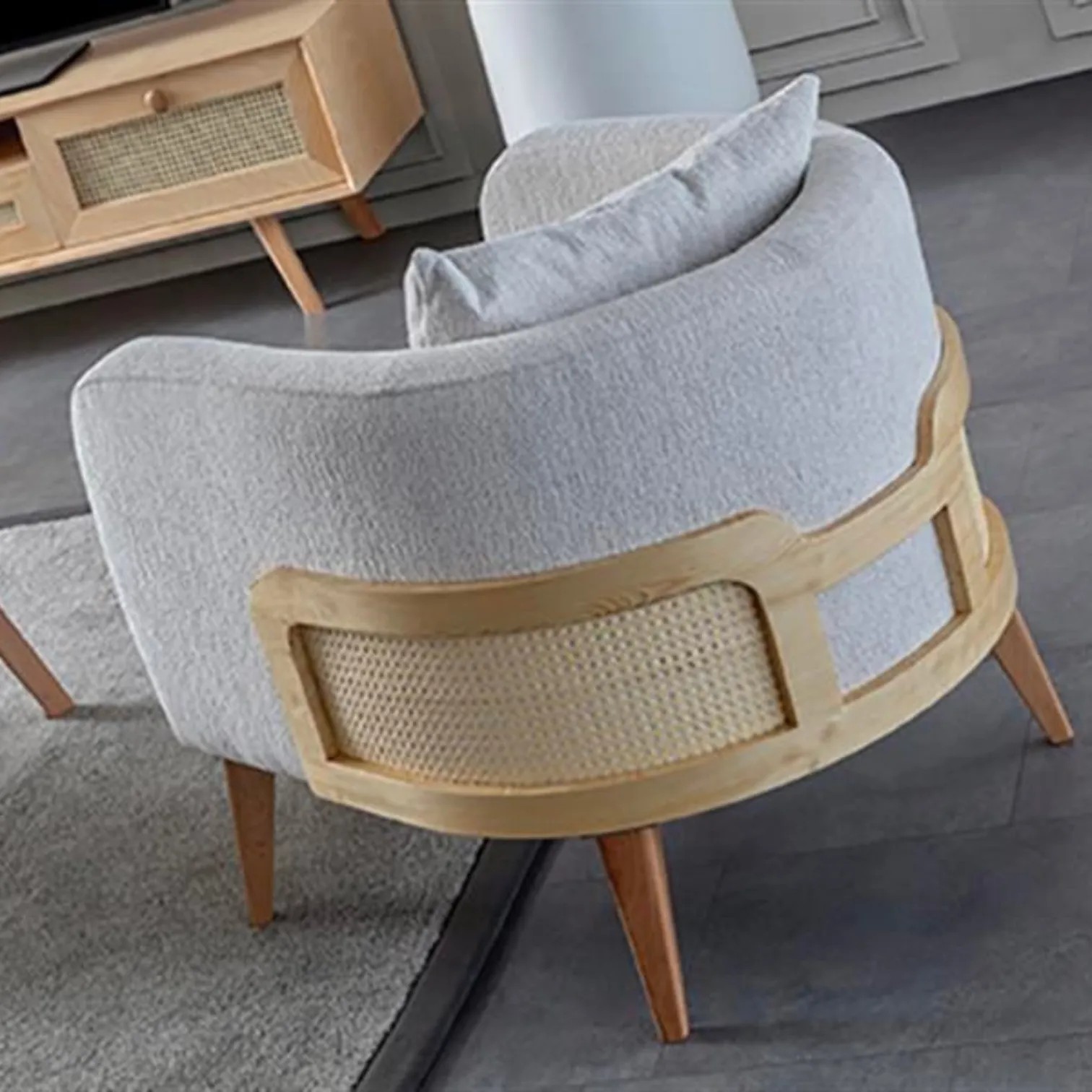 Valeria Hazeran Sofa Set (3+3+1+1)