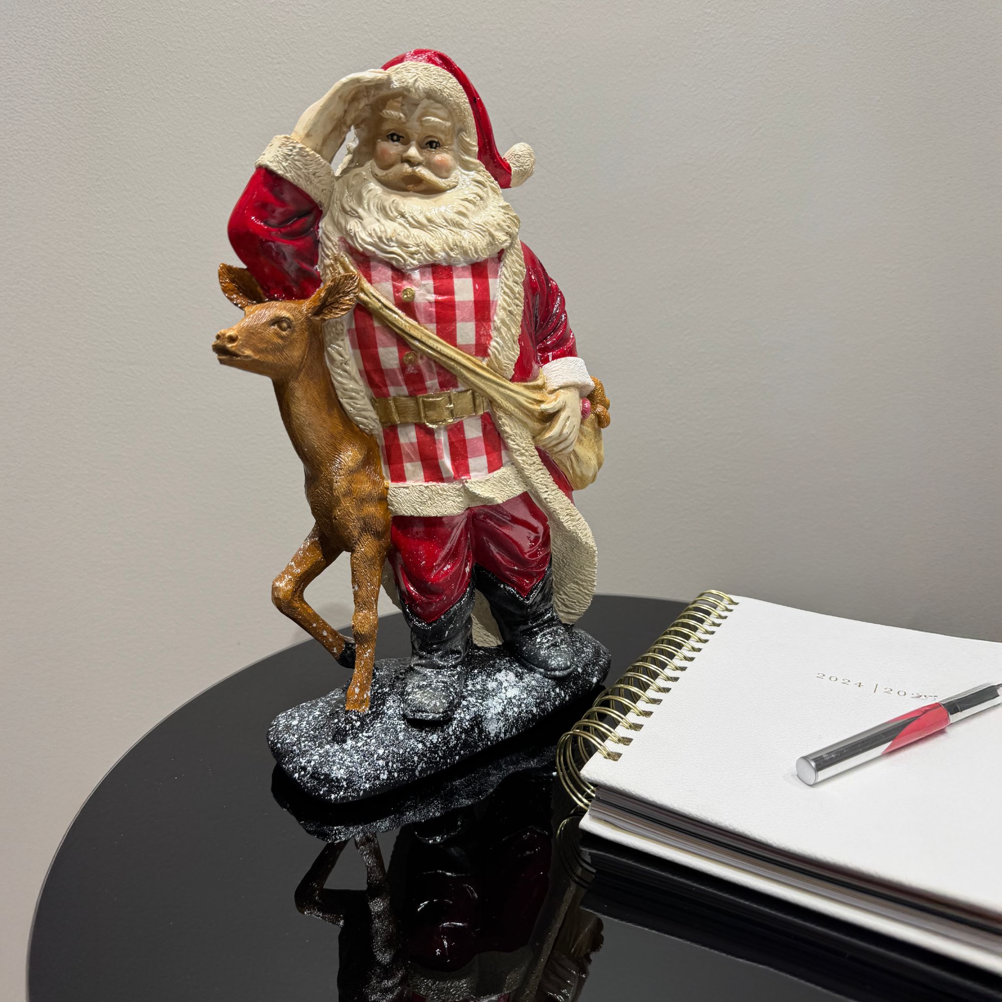 Ceramic Santa Claus - Statues (Handmade)