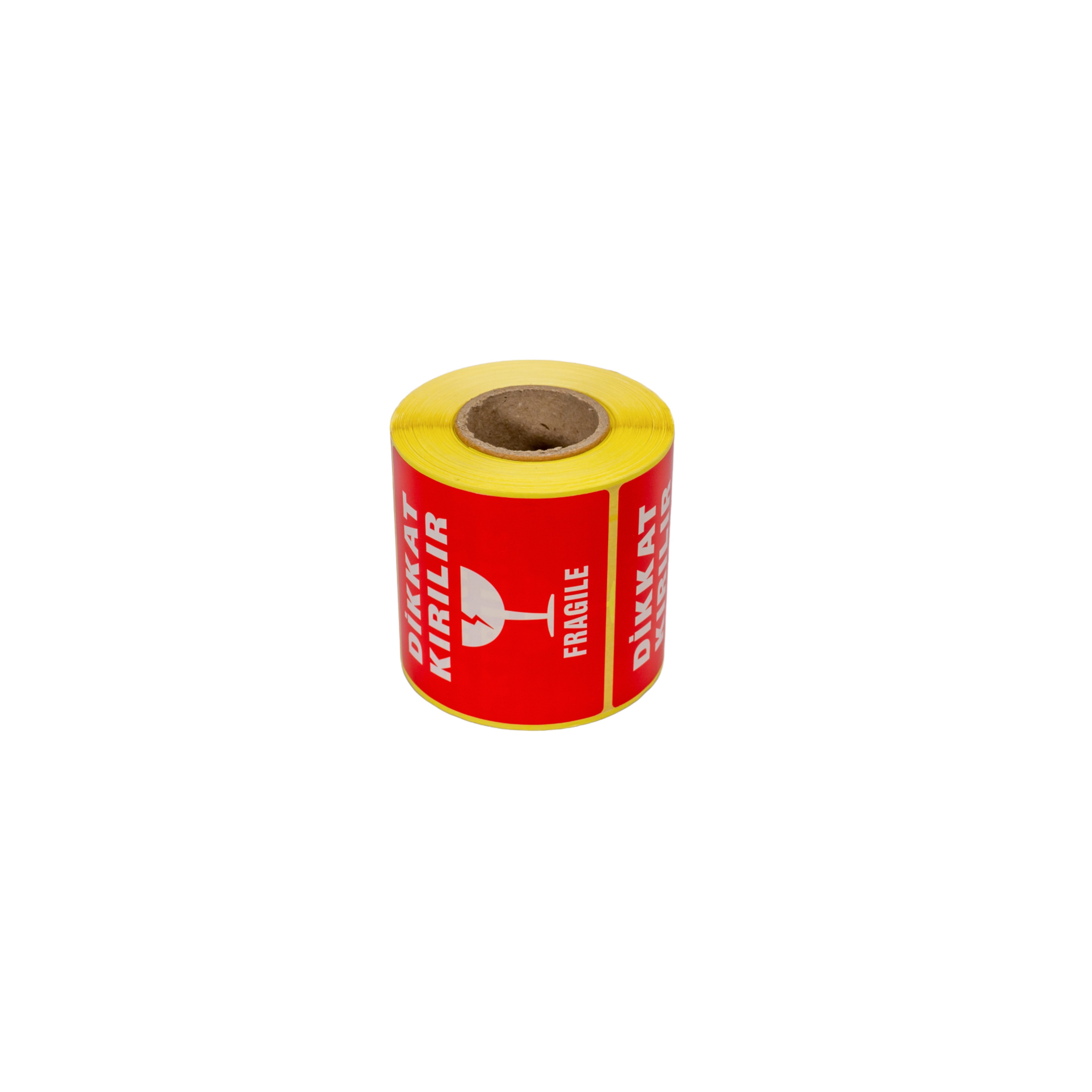 12 Rolls Bundle - Warning Fragile Label - Delivery Shipping Fragile Label - 100cmx100cm - 500 Label per Roll 