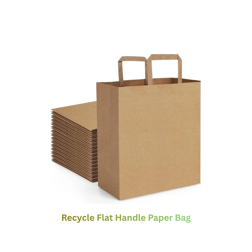 Kraft Paper Bag Brown / 80 gsm Paper / 250 Pcs / 33x19x32.5(h) cm