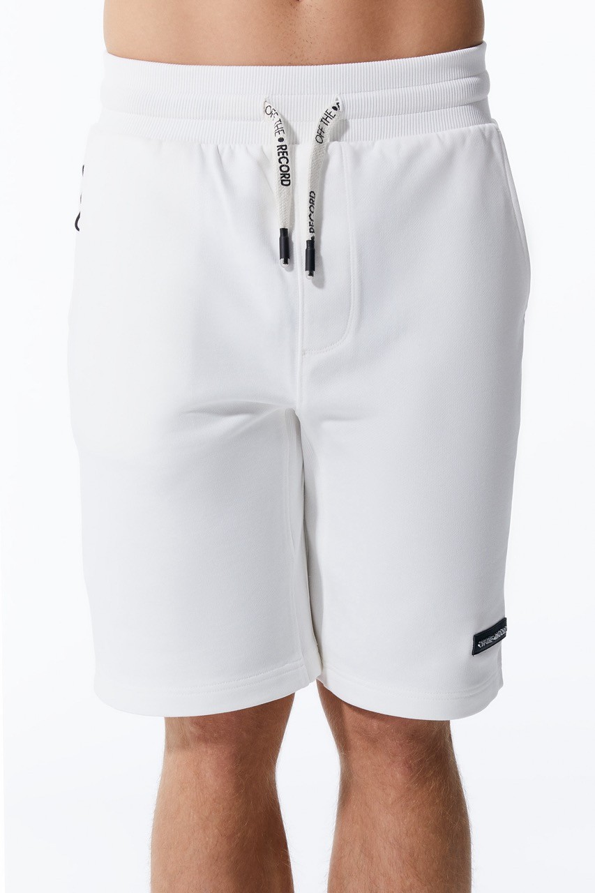 Weiße Basic-Shorts für Männer