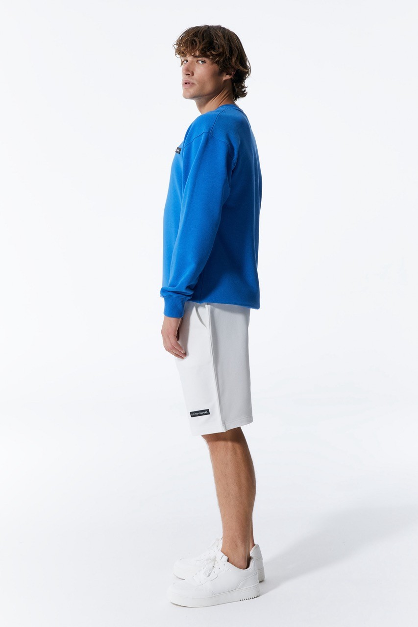 Basic Herren Blau Sweatshirt