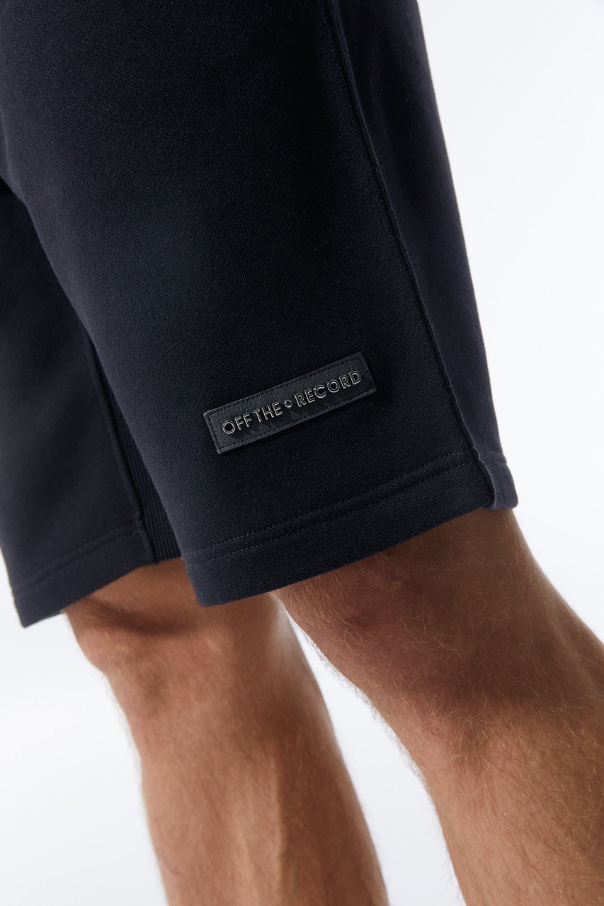 Schwarze Basic-Shorts für Männer