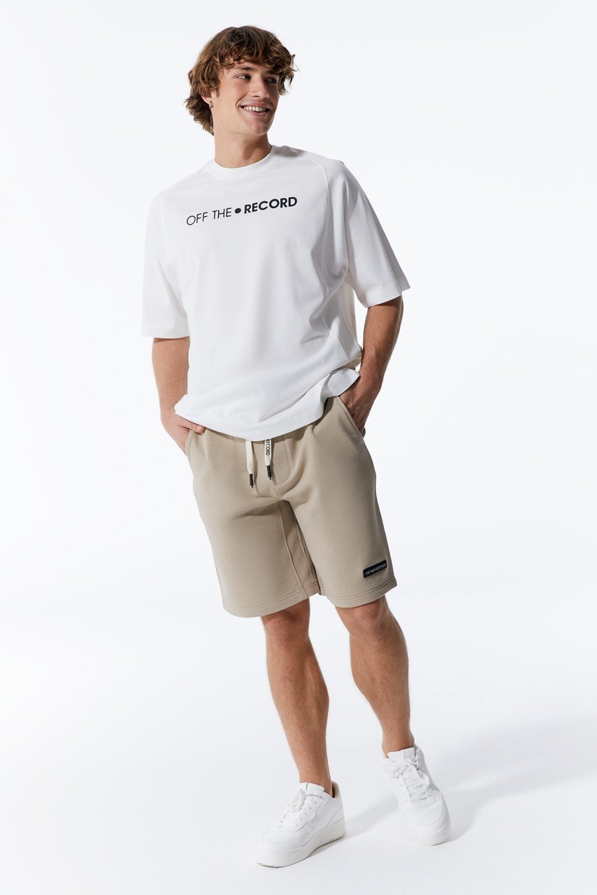 Hellbraun Basic-Shorts für Männer