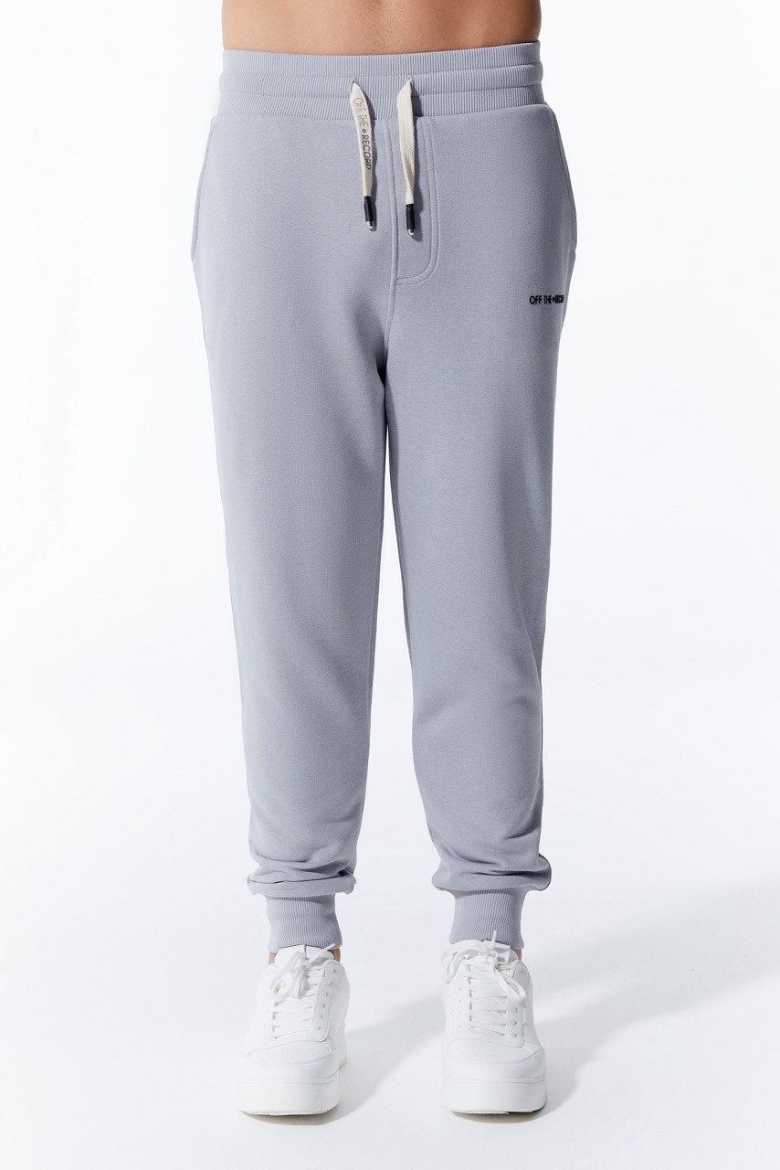 Grau Jogger-Modell Herren-Sweatpant Jogginghose