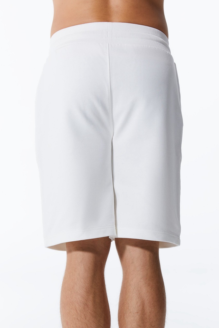 Weiße Basic-Shorts für Männer