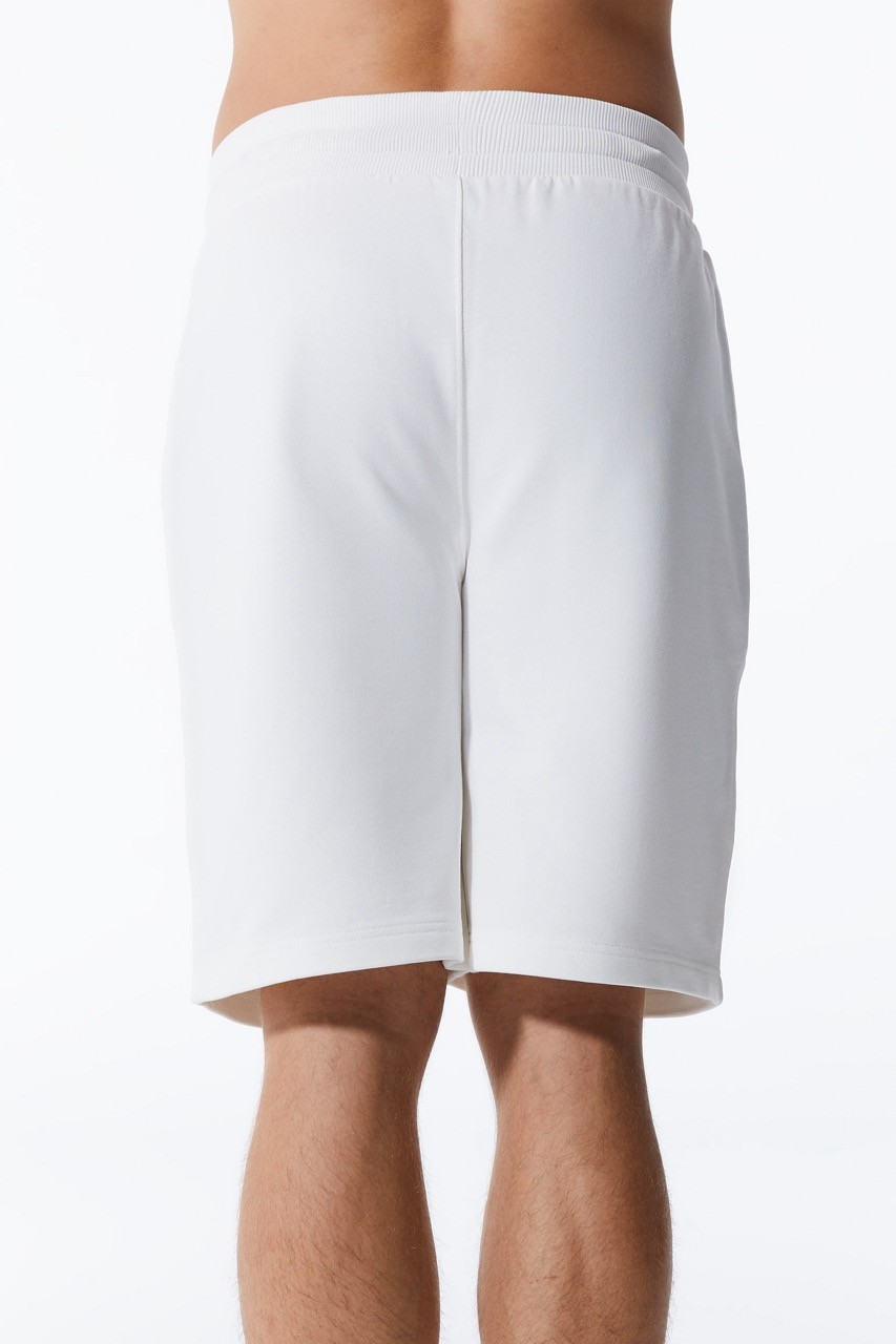 Weiße Basic-Shorts für Männer