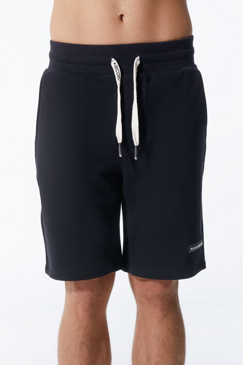 Schwarze Basic-Shorts für Männer