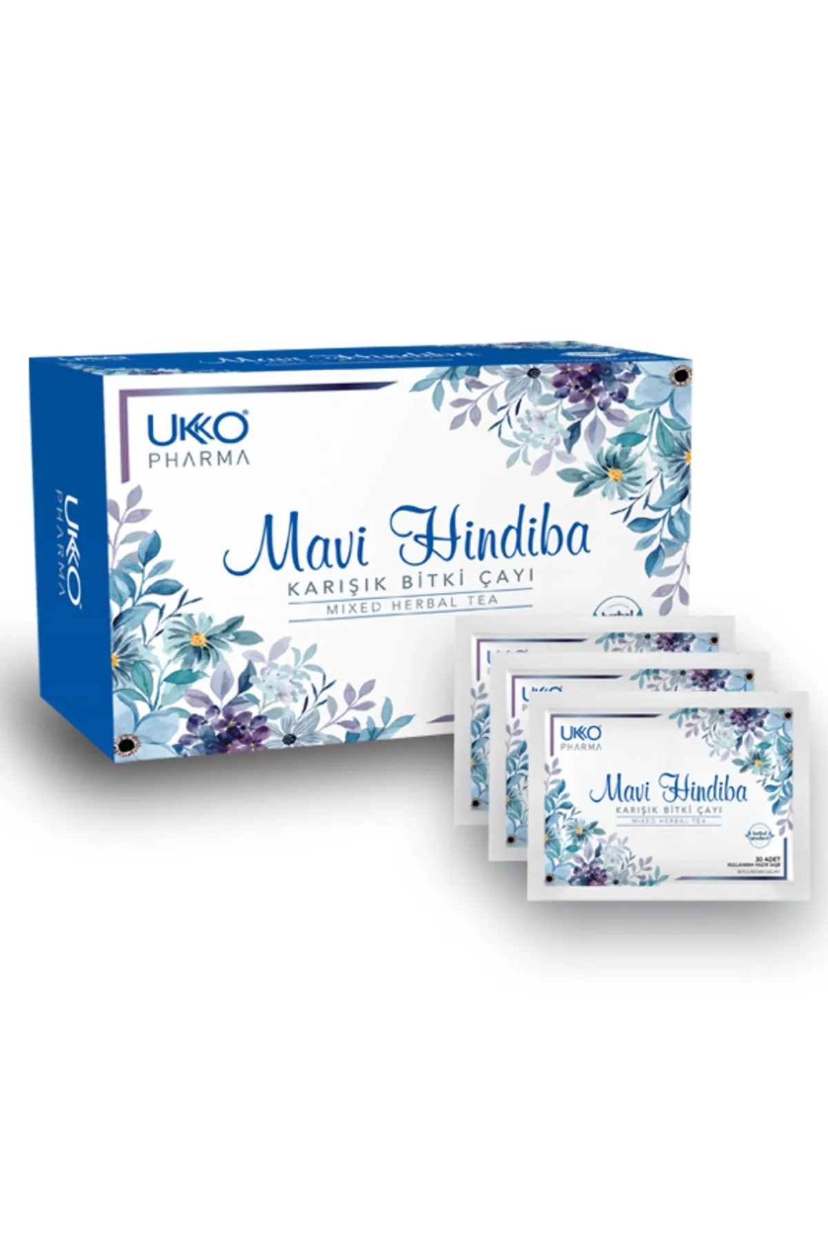 Feridun Kunak Blauer Chicorée Detox-Tee – 3er Set für 90 Tage natürliche Reinigung