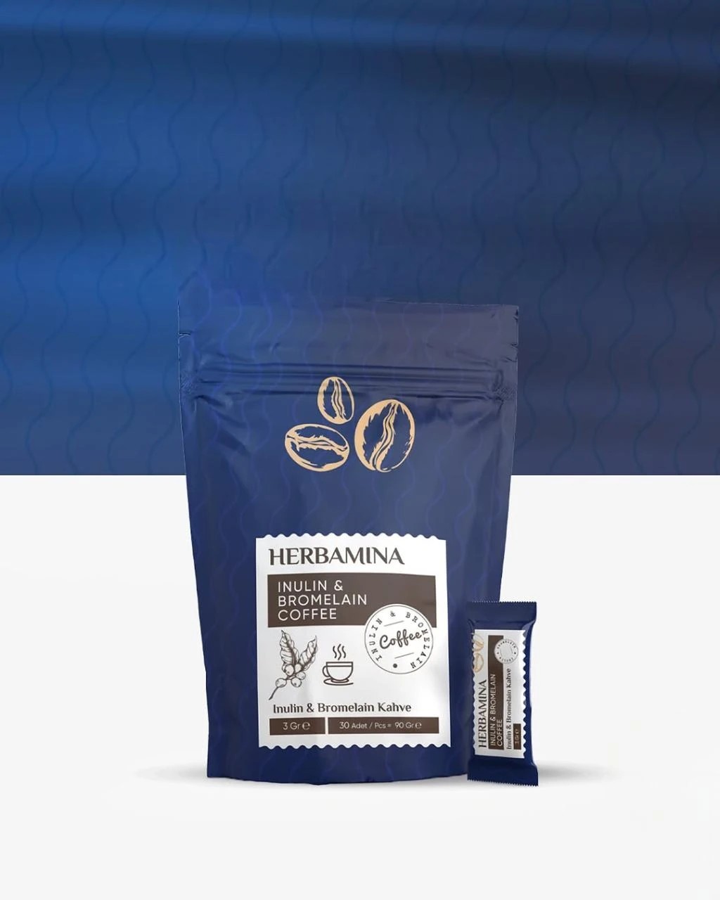 Herbamina Kaffee – Detox -3 Stück | Entgiften & Wohlfühlen mit Kräuterkaffee