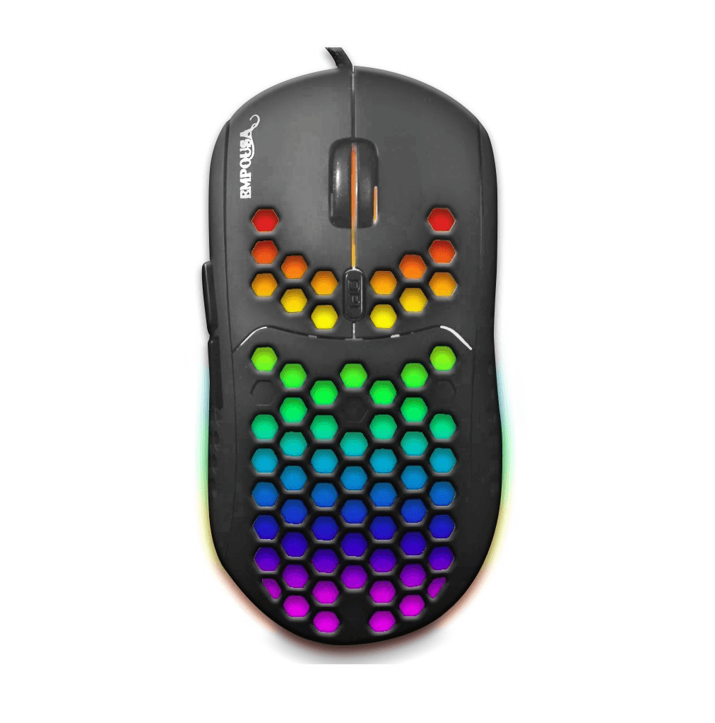 INCA IMG - 346 EMPOUSA PROFESSİONAL GAMİNG MAUS SA RGB 6400 DPI MAKRO KLJUČEM