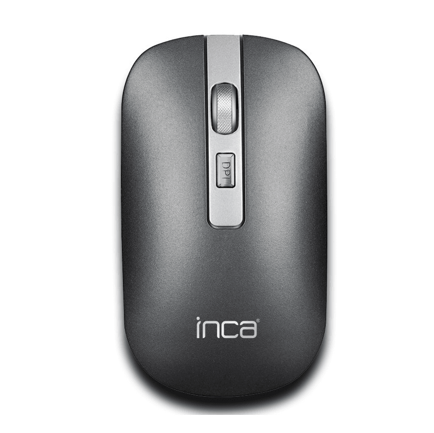 INCA IWM-531RG Bluetooth & Wireless rechargeable Special Metallic Silent Mouse