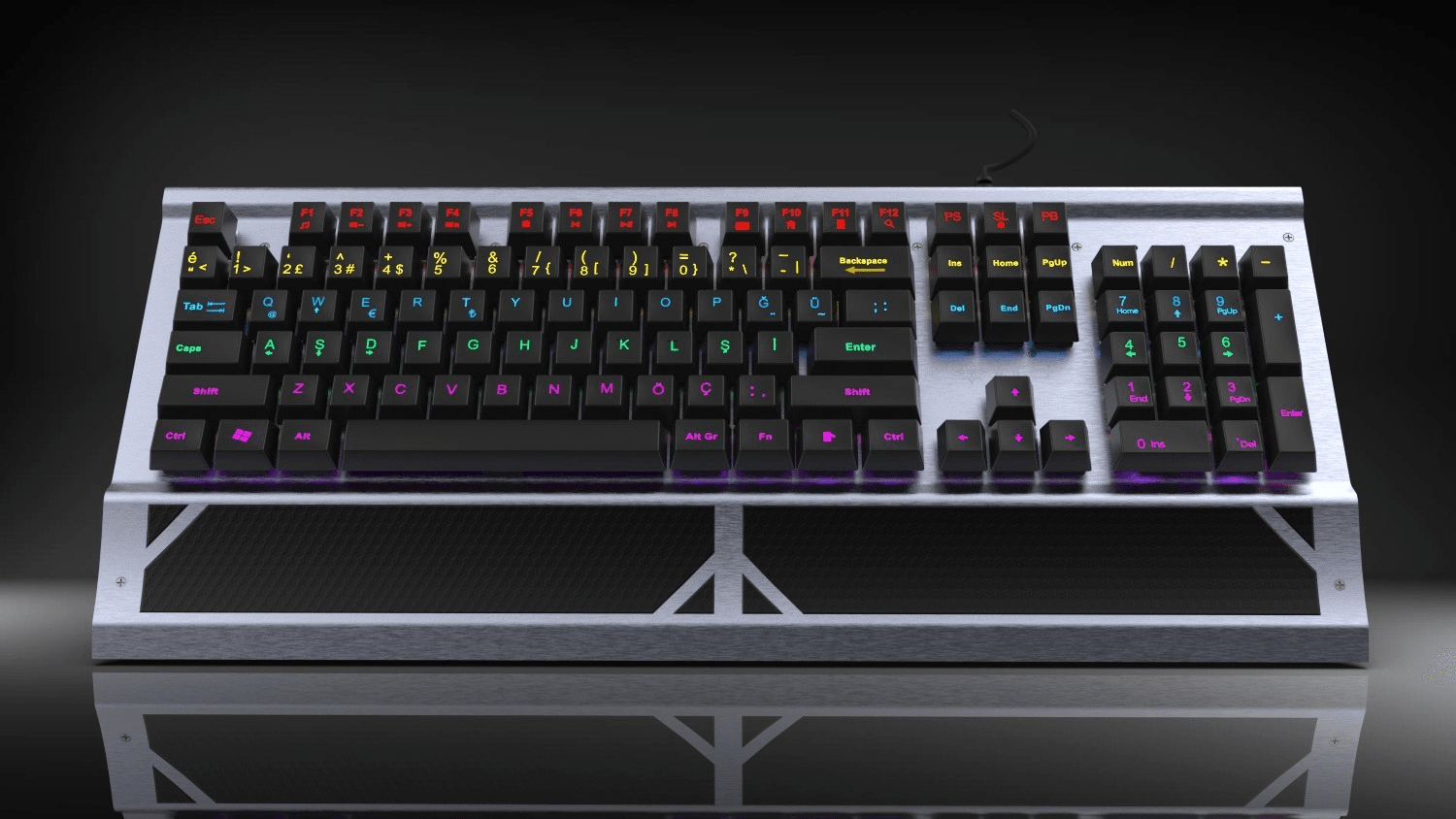 INCA IKG - 444 OPHIRA RGB MEHANIČKA TASTATURA ZA IGRE