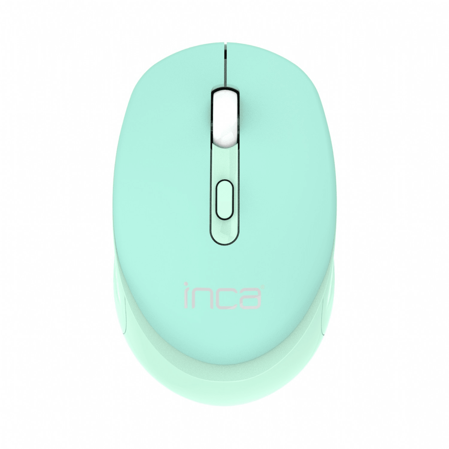 INCA IWM-243RM Candy Design Wireless Mouse, 2.4GHz Wireless, Auto Sleep Mode, 800-1600 DPI (Blau)
