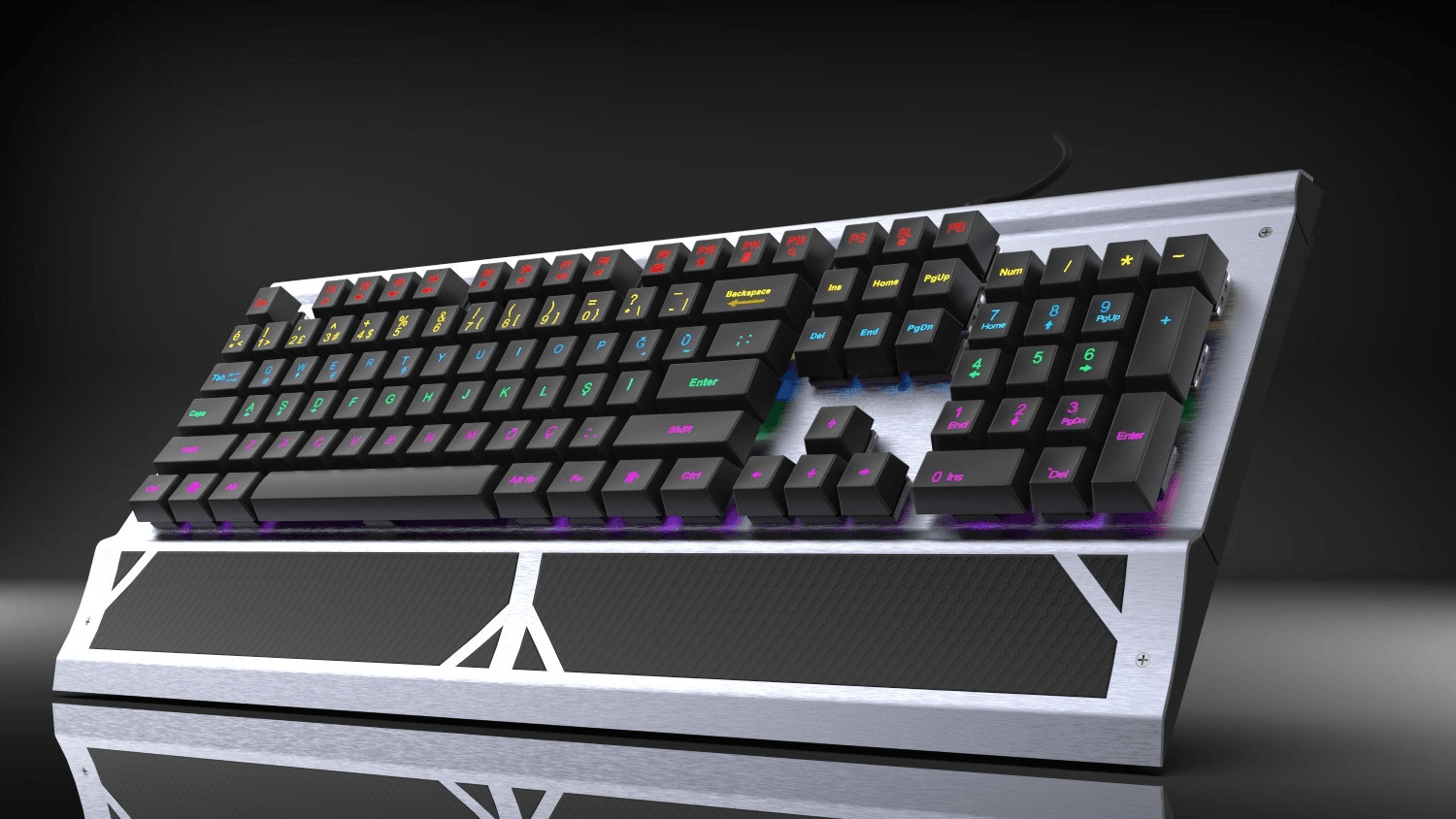 INCA IKG - 444 OPHIRA RGB MEHANIČKA TASTATURA ZA IGRE