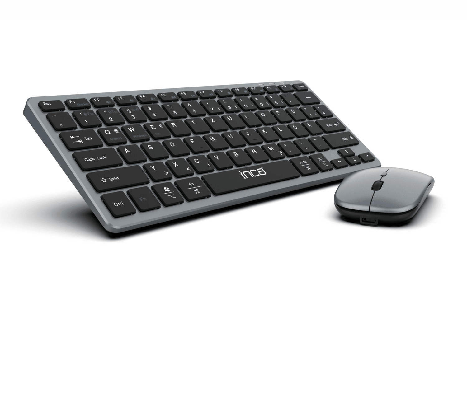 INCA IBK-572BT DUAL MODE BLUETOOTH + 2.4 G PUNJIVI SET MIŠA ZA TASTATURU