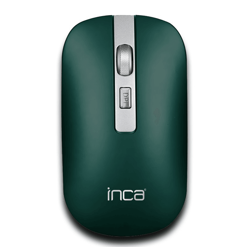 INCA IWM-531RY Bluetooth & Wireless Wiederaufladbare Special Metallic Silent Mouse