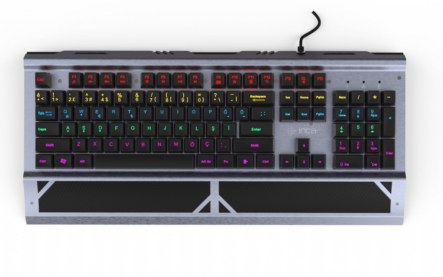 INCA IKG - 444 OPHIRA RGB MEHANIČKA TASTATURA ZA IGRE