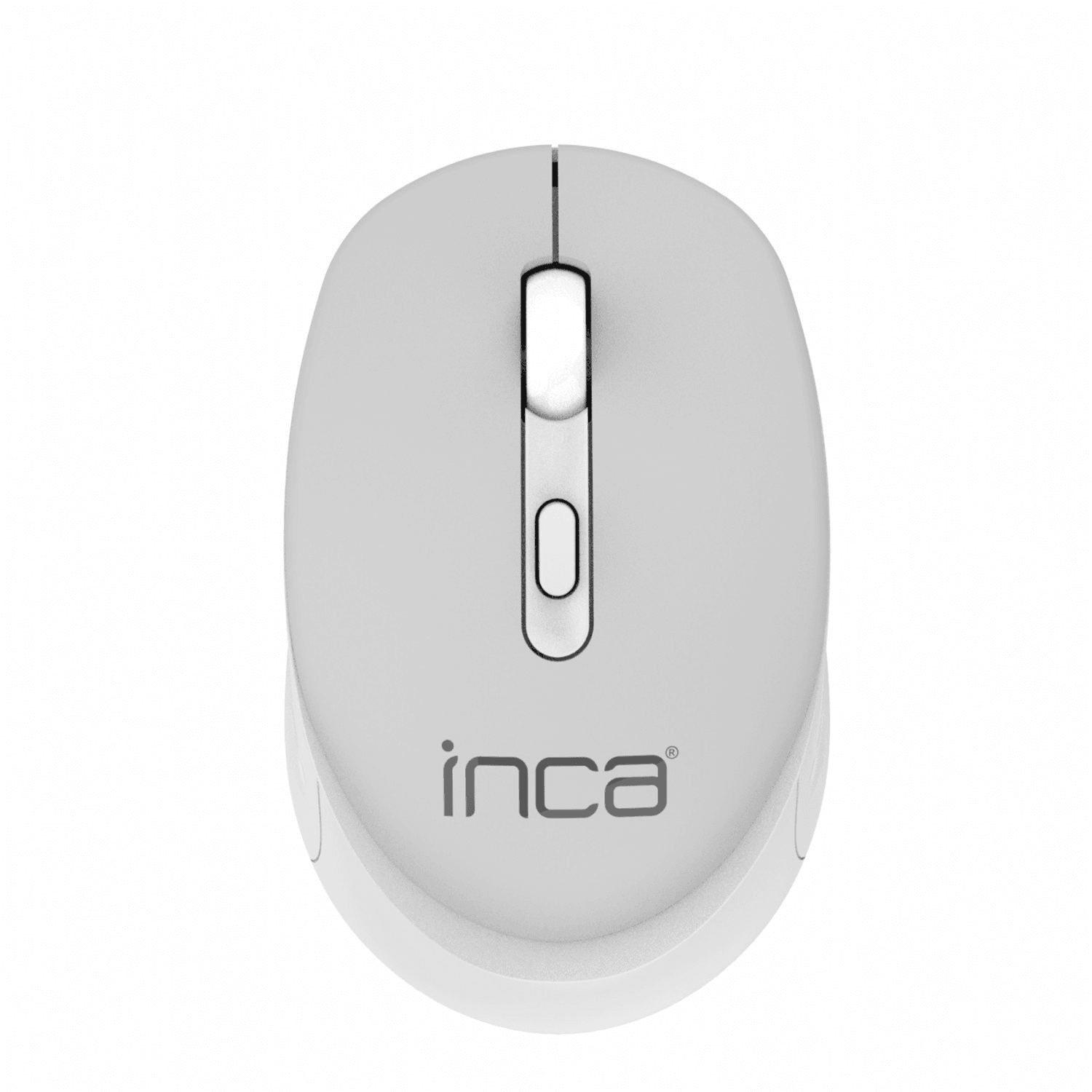 INCA IWM-243RG CANDY DESİGN KABLOSUZ MOUSE, 2.4GHZ KABLOSUZ, OTOMATİK UYKU MODU, 800-1600 DPI GRİ