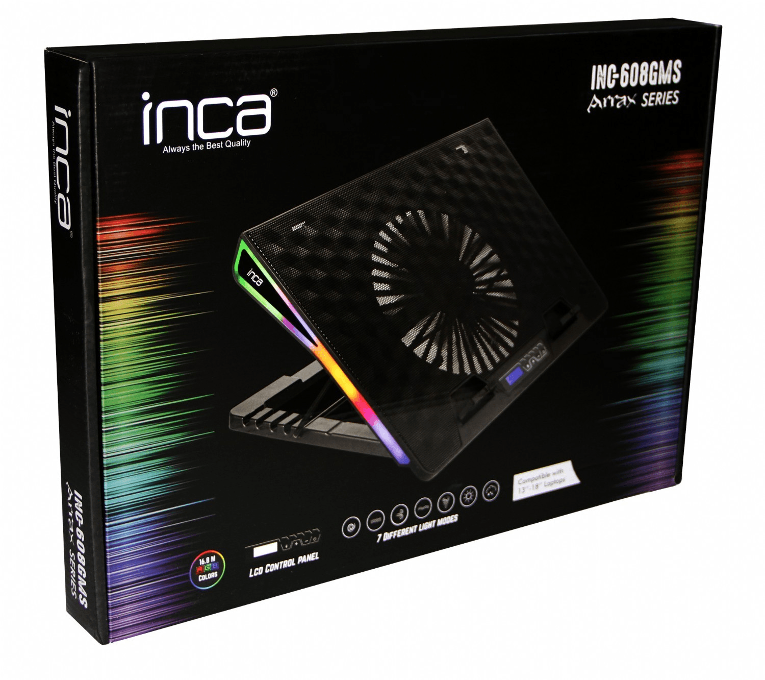 INCA INC-608GMS ARRAX-SERIJA 13" -18 " GAMING NOTEBOOK COOLER