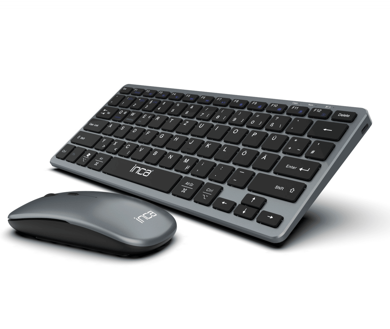 INCA IBK-572BT DUAL MODE BLUETOOTH + 2.4G RECHARGEABLE KEYBOARD MOUSE SET