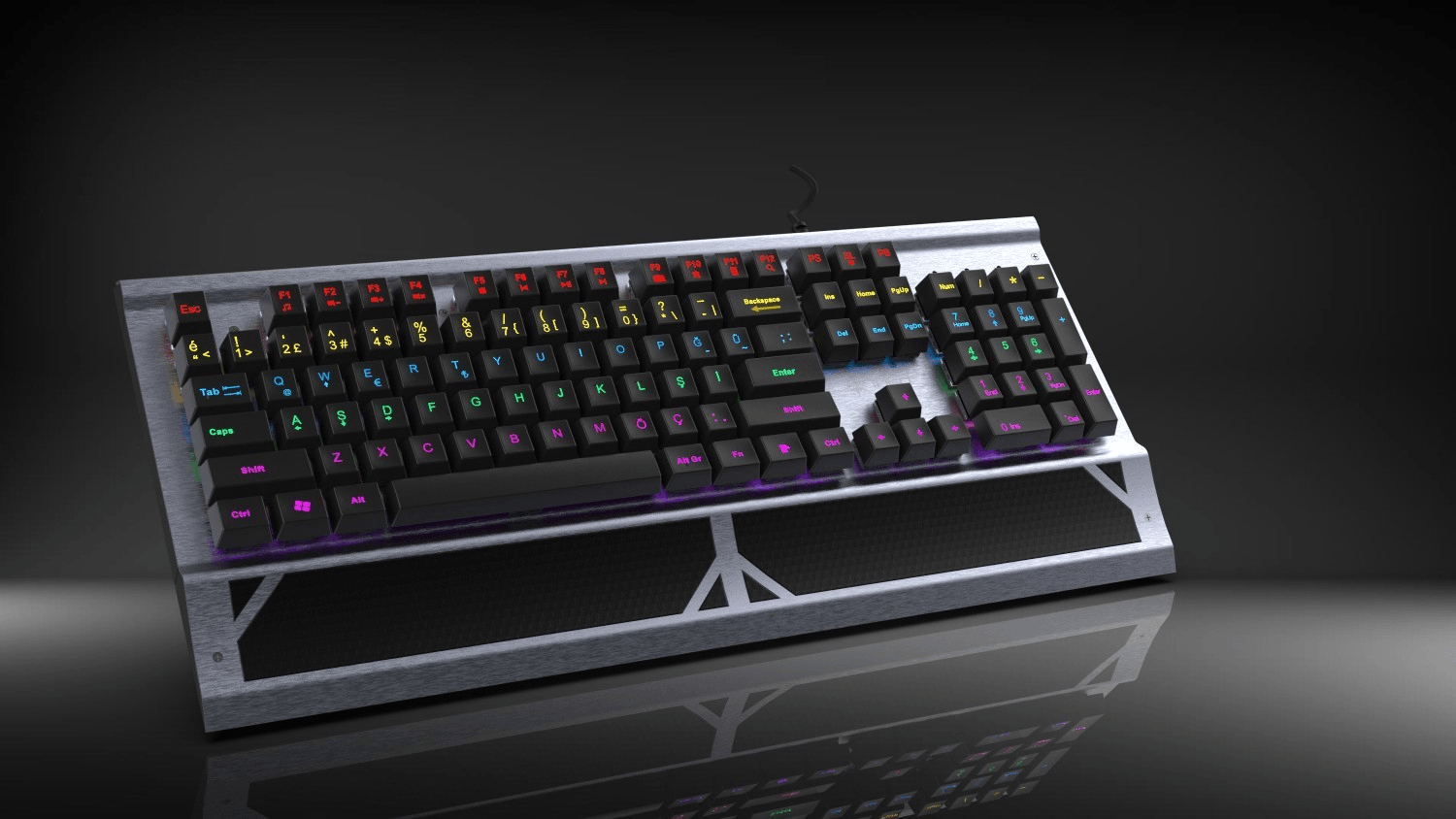 INCA IKG - 444 OPHIRA RGB MEHANIČKA TASTATURA ZA IGRE