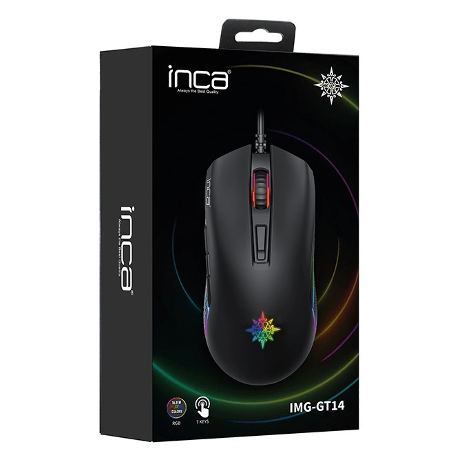 INKA IMG-GT14 RGB 7D 3200 DPI GAMING-MAUSE