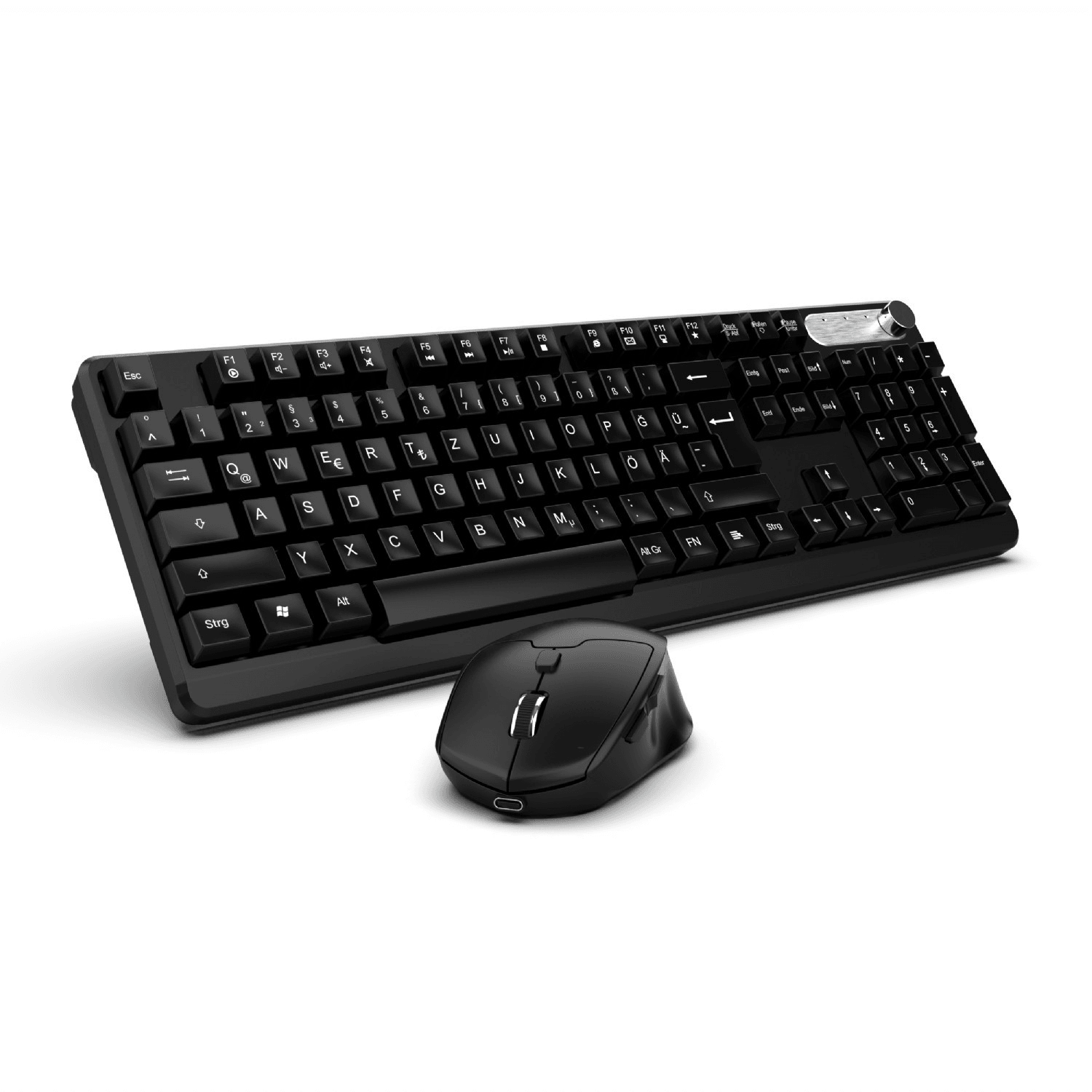 INCA IWS-549U PUNJIVA SILENT TYPE-C BEŽIČNA MULTIMEDIJALNA TASTATURA I SET MIŠA