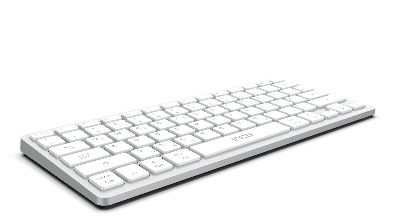 INCA IBK-565BT BLUETOOTH 5.0 SMART SREBRNA TASTATURA