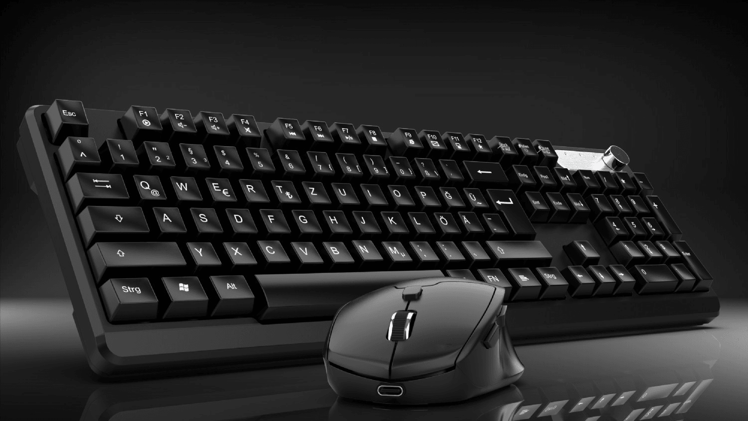 INCA IWS-549U PUNJIVA SILENT TYPE-C BEŽIČNA MULTIMEDIJALNA TASTATURA I SET MIŠA