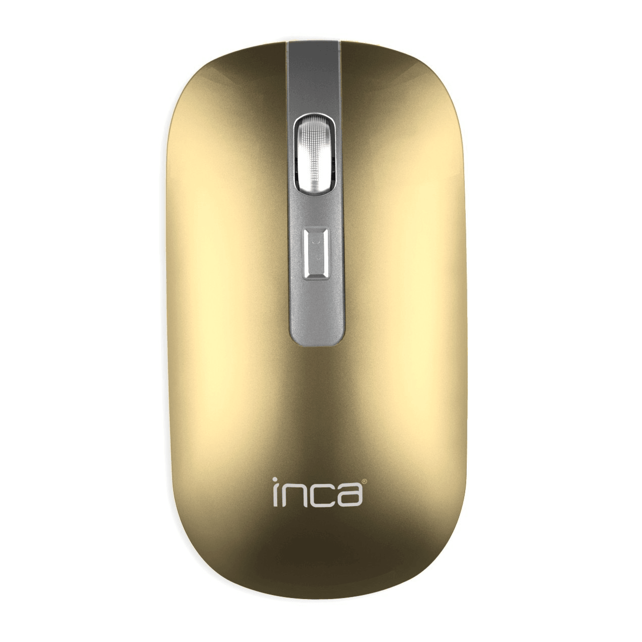INCA IWM-531RS Bluetooth & Wireless wiederaufladbare Special Metallic Silent Mouse