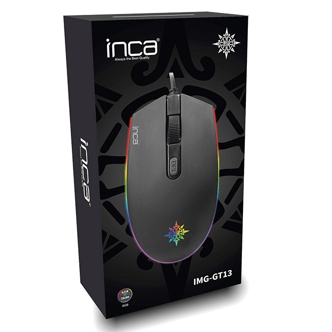 INCA IMG-GT13 1200 DPI RGB 4D IGRAČKI MIŠ