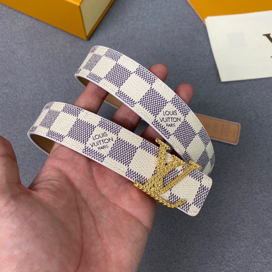 Leather Belt 3cm