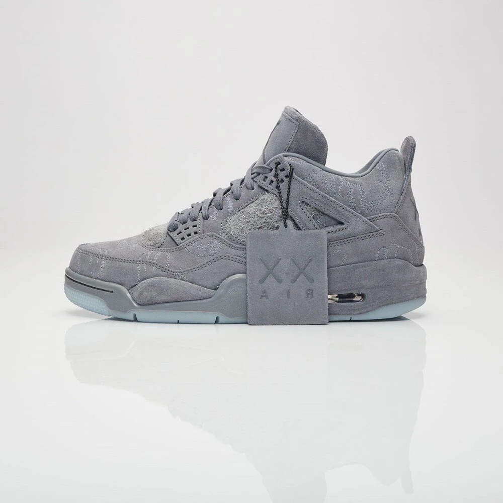 Air Jordan 4 Retro x KAWS “Cool Grey”