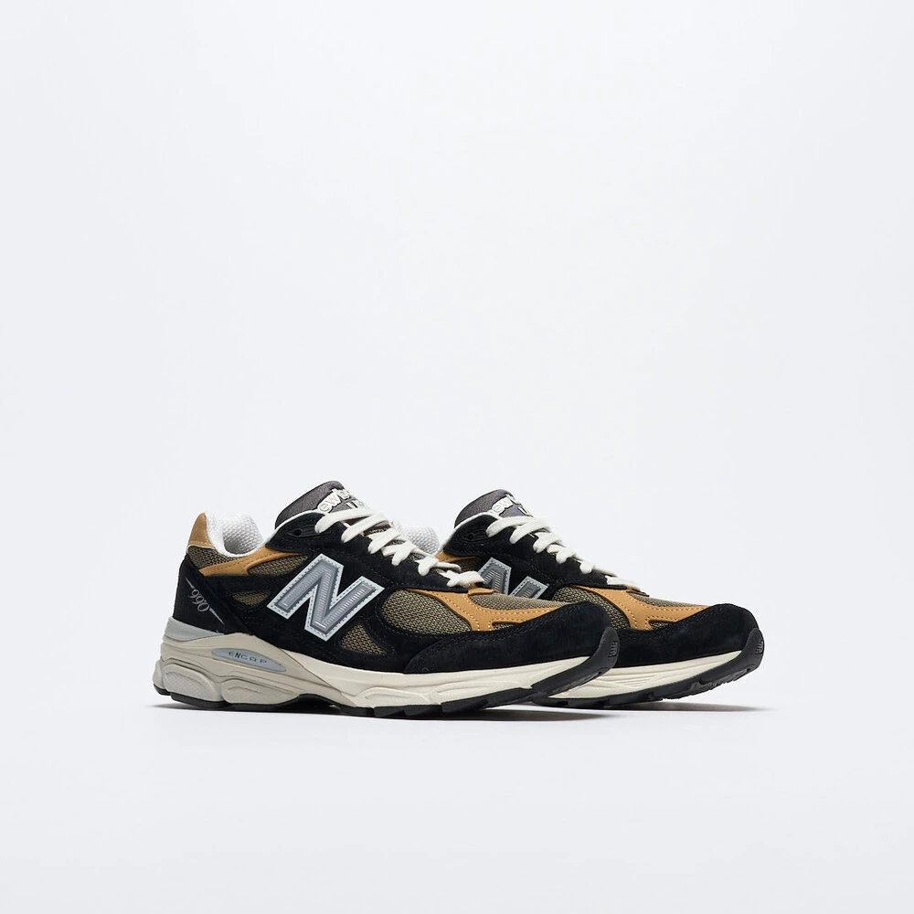 New Balance M 990 V3 BB3 Made in USA (Black/Tan)