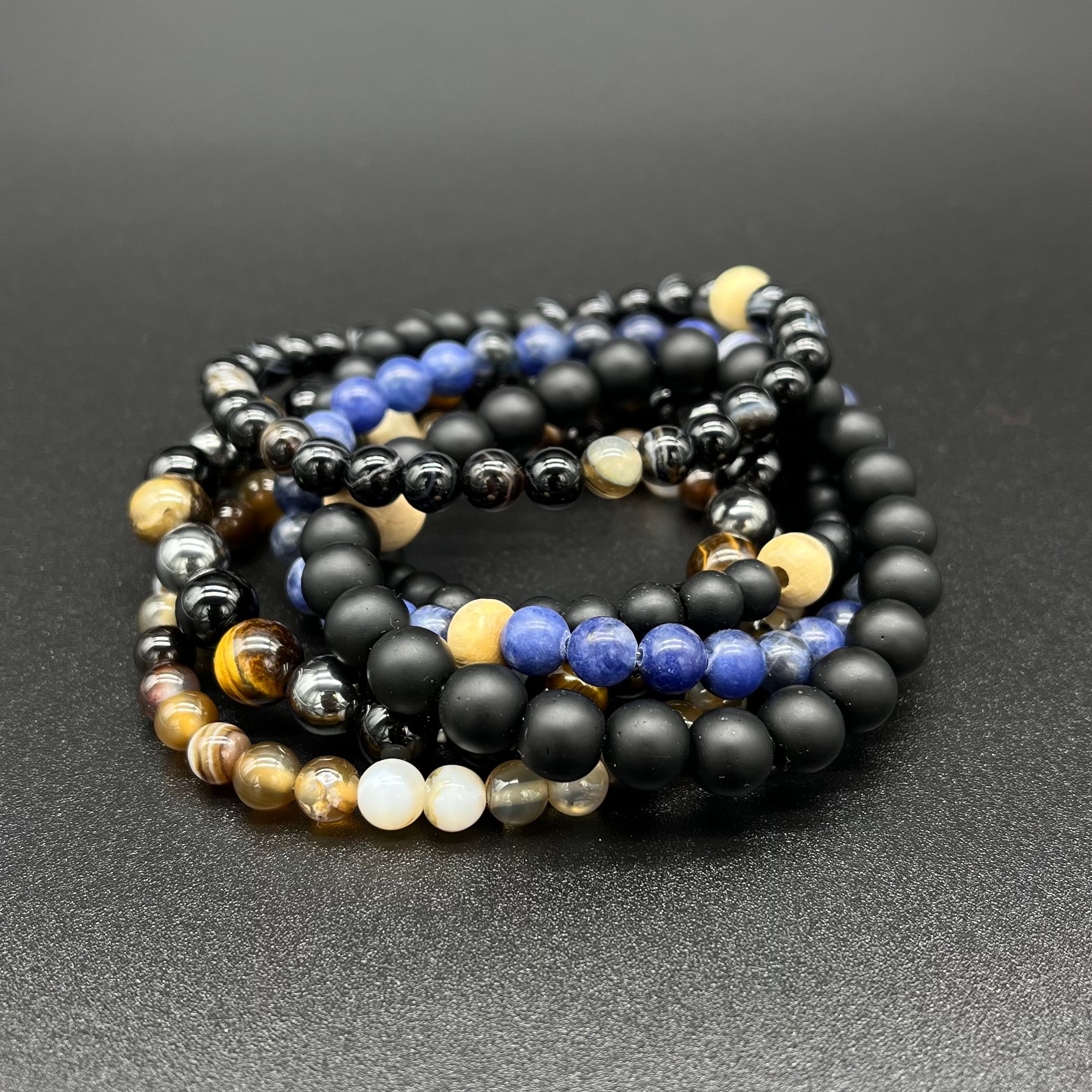 Achat braun AMARU Armband