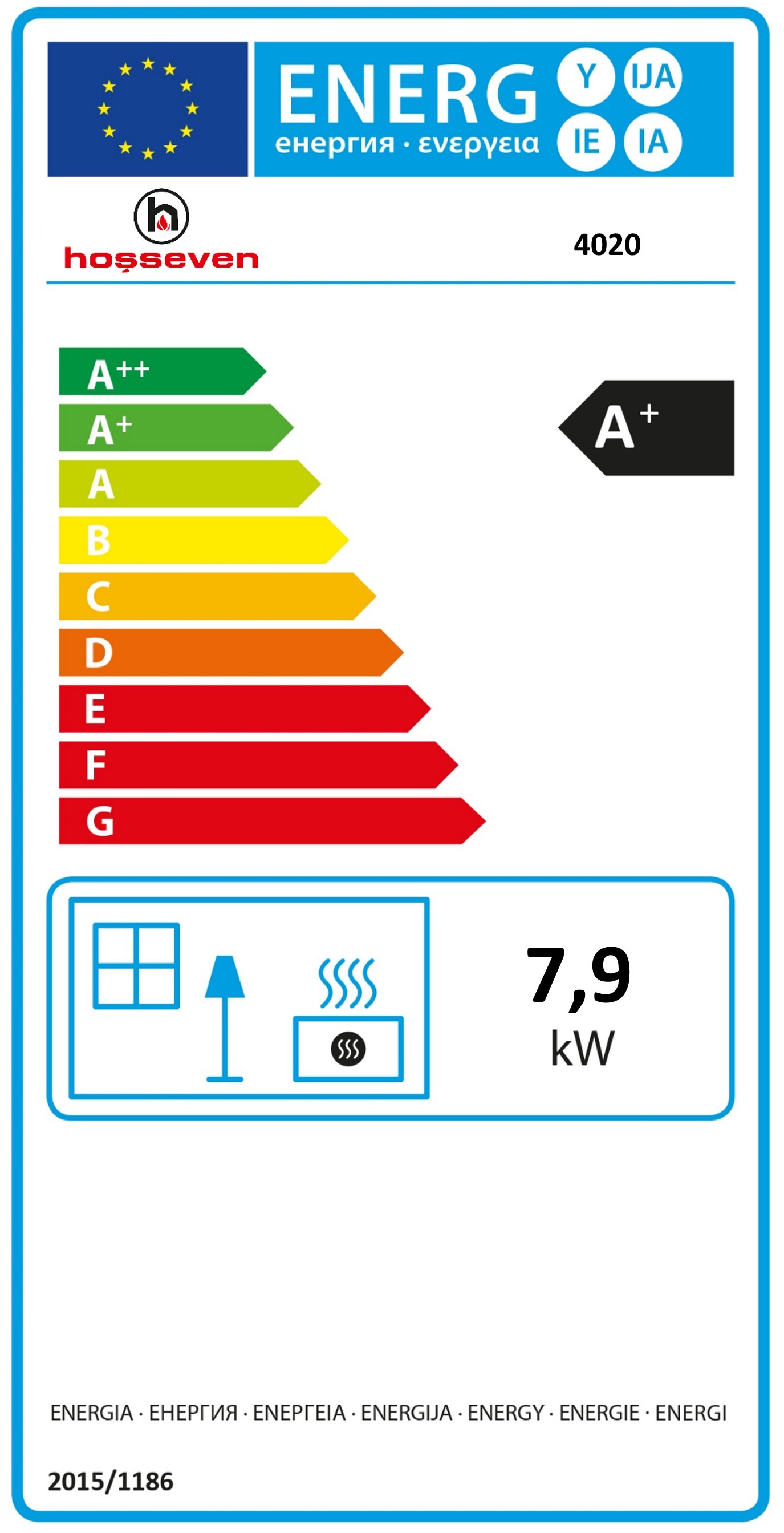 4020 – Der Elegante Küchenofen - 7,9 kW