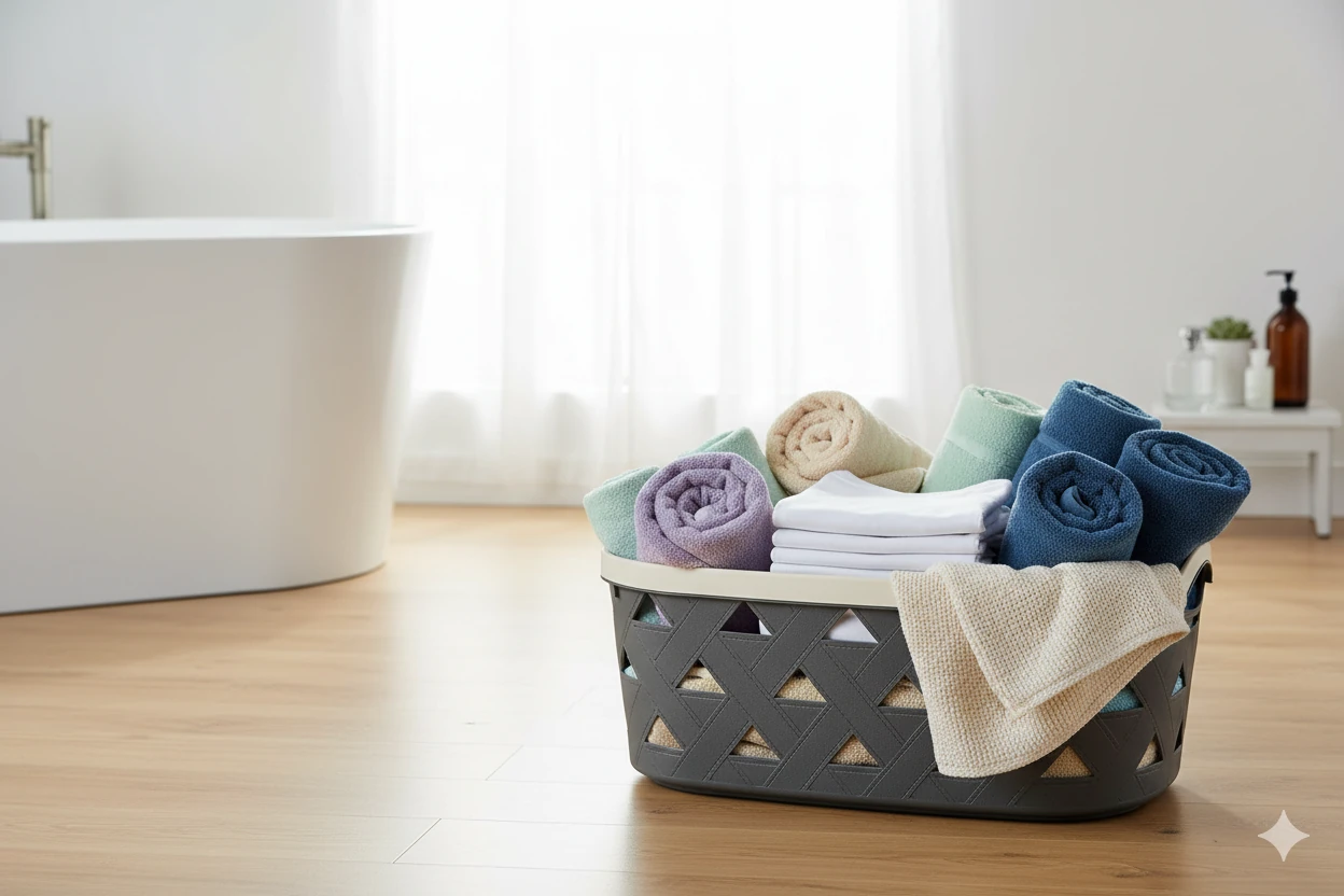 SD-5007 Coș cu Model de Piele LEATHER, 23 L - 12 Buc.