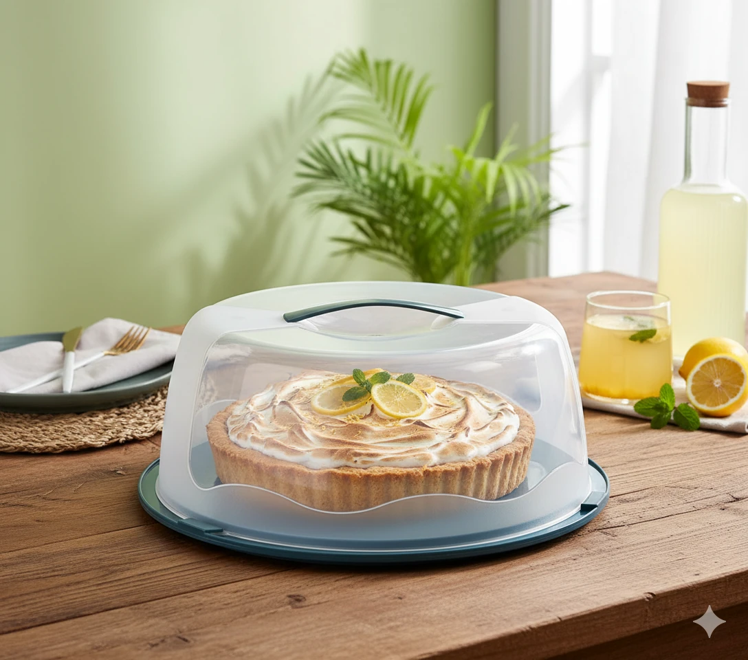 Cutie rotunda pentru Prăjituri XL STAR - Albastru