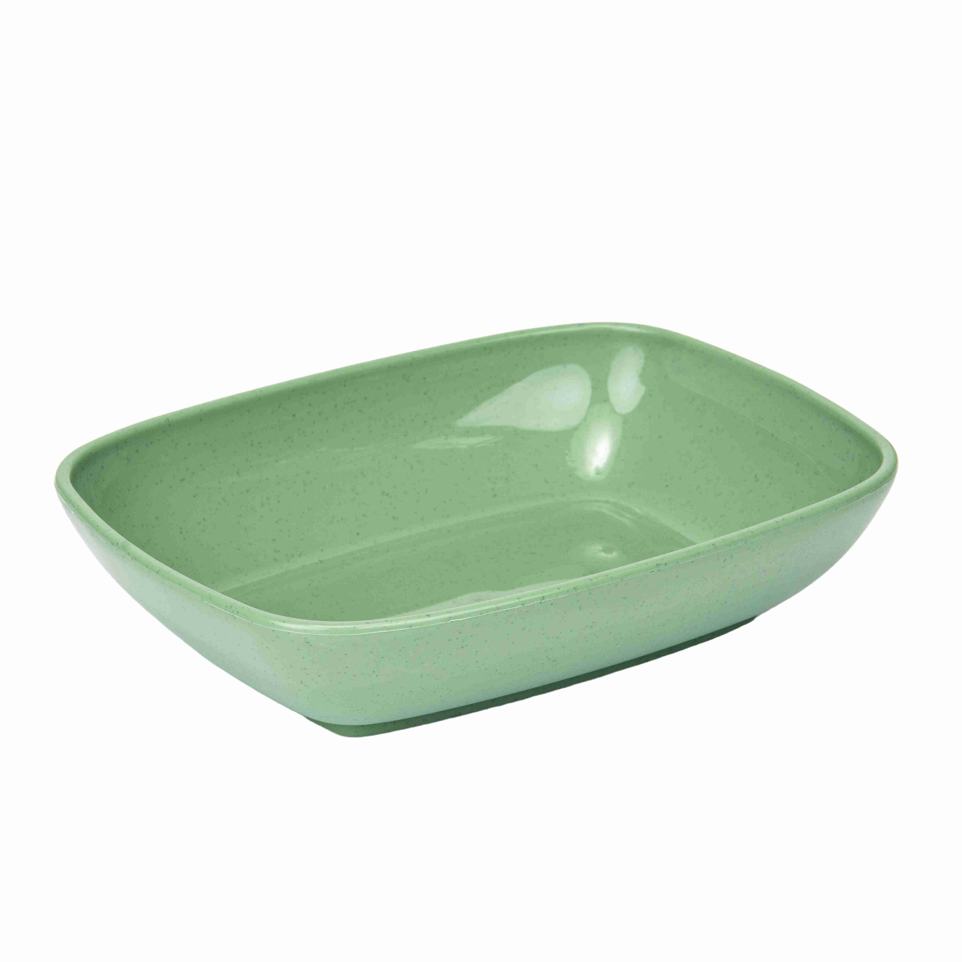 Bol Pătrat, 18 cm - Verde