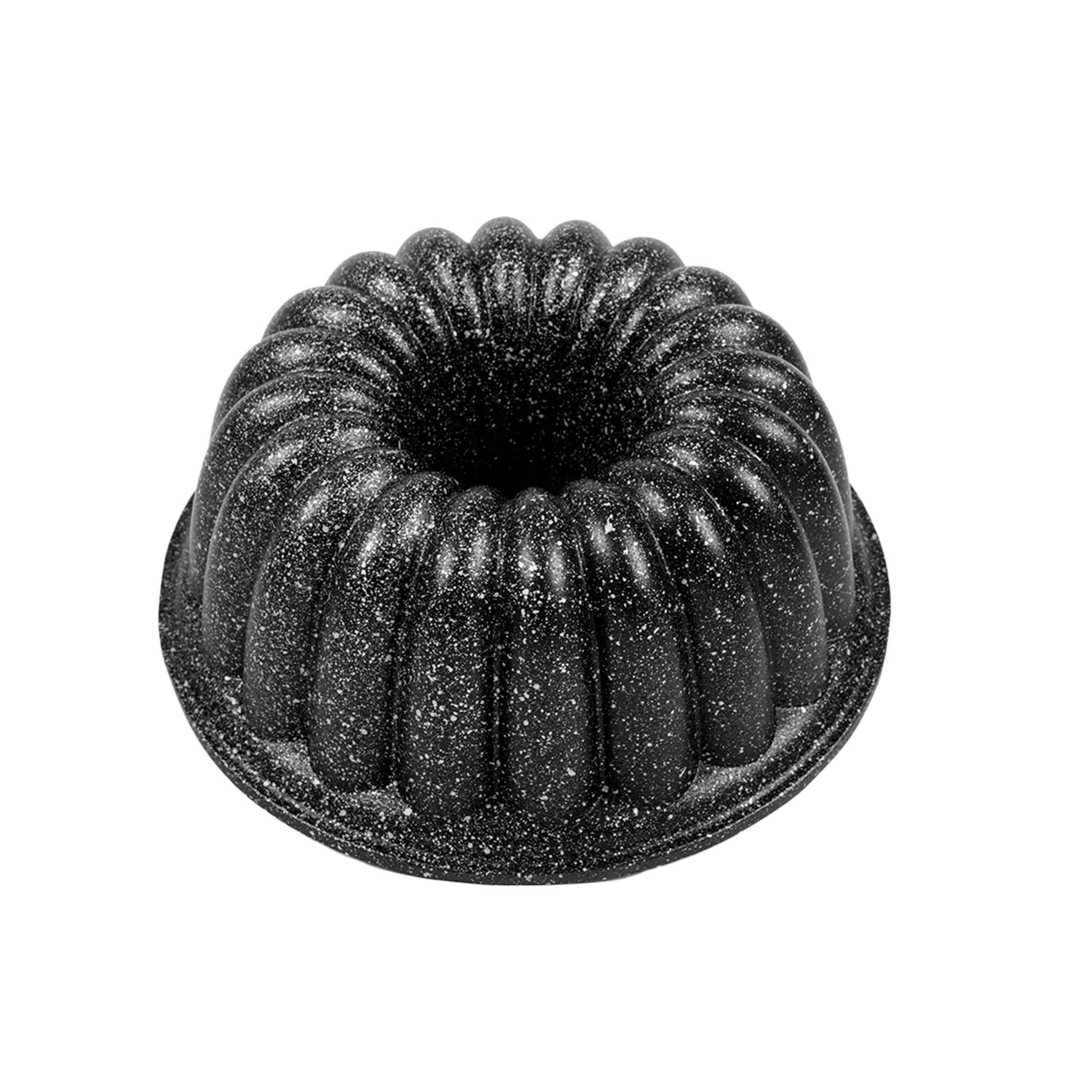 CAZORIA Cast Sliced Cake Mold 24 cm - Black
